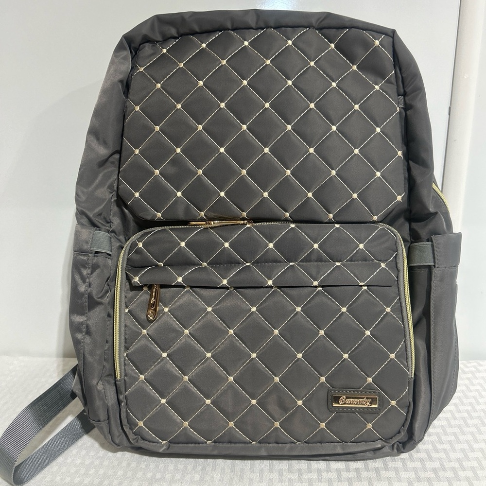 NWOT Bamomby Diaper Bag Backpack Multi-Function Large Backpack with Changing Pad